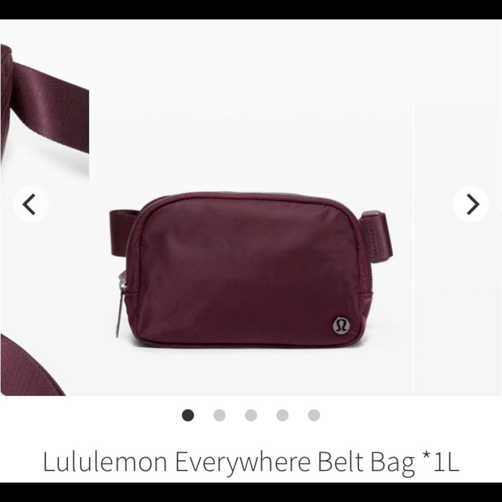 Lululemon Everywhere Belt Bag - Maroon